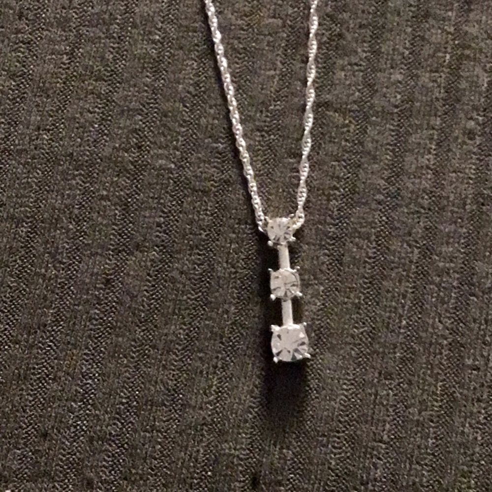 BOGO! Charter Club 3-Stone Pendant with Chain
